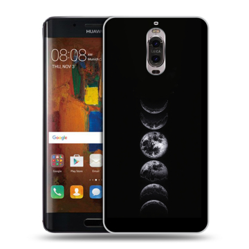 Пластиковый чехол на Huawei Mate 9 Pro с принтом женский