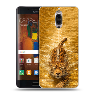 Пластиковый чехол на Huawei Mate 9 Pro с принтом женский