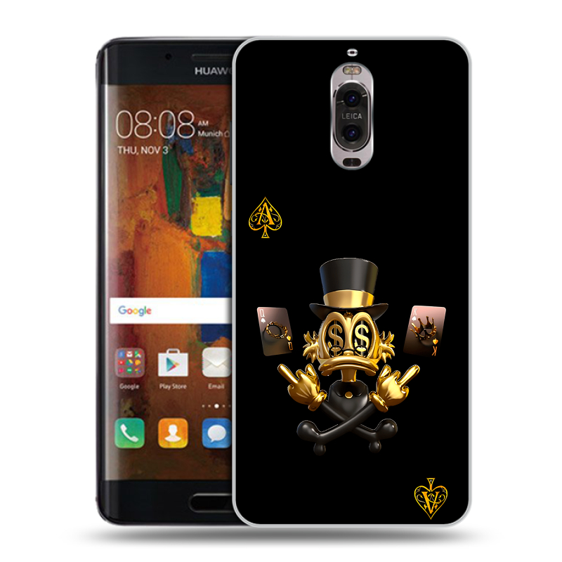 Пластиковый чехол на Huawei Mate 9 Pro с принтом Золотой скрудж макдак Пластиковый чехол на Huawei Mate 9 Pro с принтом Золотой скрудж макдак
