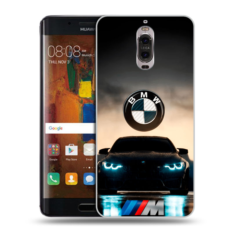 Пластиковый чехол на Huawei Mate 9 Pro с принтом БМВ BMW Пластиковый чехол на Huawei Mate 9 Pro с принтом БМВ BMW