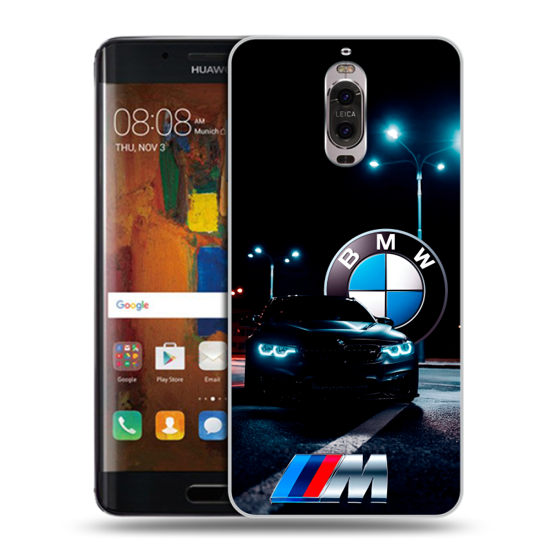 Пластиковый чехол на Huawei Mate 9 Pro с принтом БМВ BMW Пластиковый чехол на Huawei Mate 9 Pro с принтом БМВ BMW