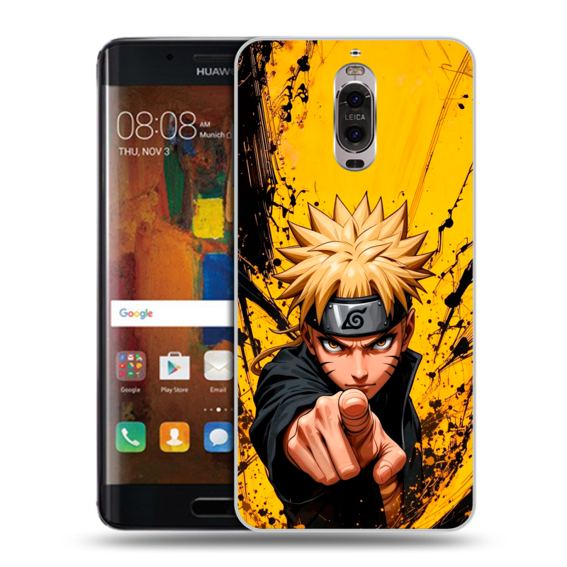 Пластиковый чехол на Huawei Mate 9 Pro с принтом Naruto Наруто Пластиковый чехол на Huawei Mate 9 Pro с принтом Naruto Наруто