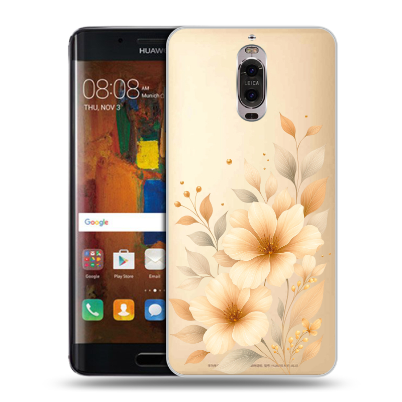 Пластиковый чехол на Huawei Mate 9 Pro с принтом для девушки Пластиковый чехол на Huawei Mate 9 Pro с принтом для девушки
