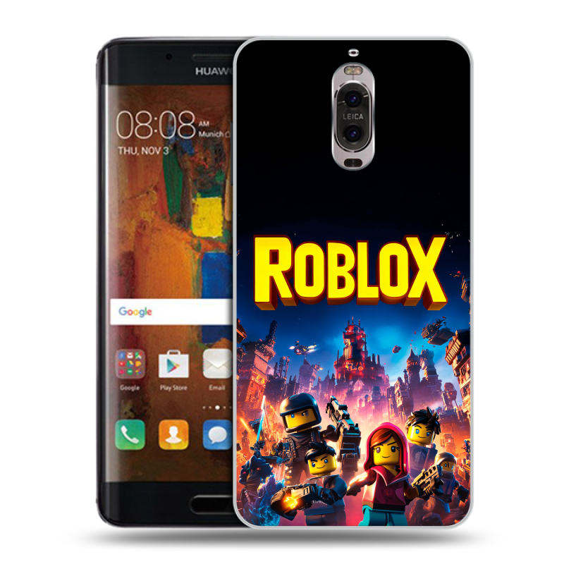 Пластиковый чехол на Huawei Mate 9 Pro с принтом Roblox Роблокс Пластиковый чехол на Huawei Mate 9 Pro с принтом Roblox Роблокс