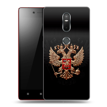 Силиконовый чехол на Lenovo Phab 2 Plus с принтом Герб России Силиконовый чехол на Lenovo Phab 2 Plus с принтом Герб России
