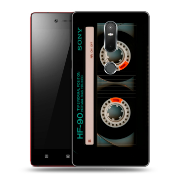 Силиконовый чехол на Lenovo Phab 2 Plus с принтом Кассета Силиконовый чехол на Lenovo Phab 2 Plus с принтом Кассета