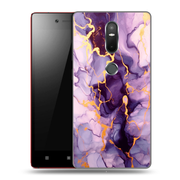 Силиконовый чехол на Lenovo Phab 2 Plus с принтом Мрамор Силиконовый чехол на Lenovo Phab 2 Plus с принтом Мрамор