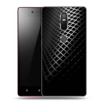 Силиконовый чехол на Lenovo Phab 2 Plus с принтом Текстура металла Силиконовый чехол на Lenovo Phab 2 Plus с принтом Текстура металла