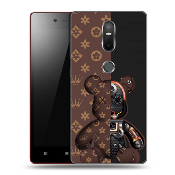 Силиконовый чехол на Lenovo Phab 2 Plus с принтом Луи робот Силиконовый чехол на Lenovo Phab 2 Plus с принтом Луи робот