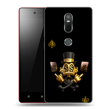 Силиконовый чехол на Lenovo Phab 2 Plus с принтом Золотой скрудж макдак