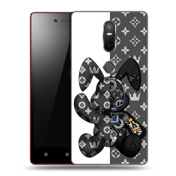 Силиконовый чехол на Lenovo Phab 2 Plus с принтом Луи робот Силиконовый чехол на Lenovo Phab 2 Plus с принтом Луи робот