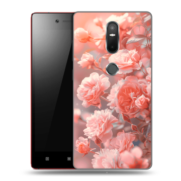 Силиконовый чехол на Lenovo Phab 2 Plus с принтом Розы цветы Силиконовый чехол на Lenovo Phab 2 Plus с принтом Розы цветы