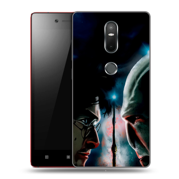 Силиконовый чехол на Lenovo Phab 2 Plus с принтом Гарри Поттер Harry Potter