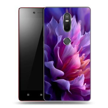 Силиконовый чехол на Lenovo Phab 2 Plus с принтом женский цветы Силиконовый чехол на Lenovo Phab 2 Plus с принтом женский цветы