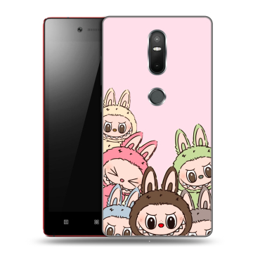 Силиконовый чехол на Lenovo Phab 2 Plus с принтом Лабубу