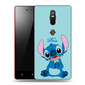 Силиконовый чехол на Lenovo Phab 2 Plus с принтом Лило и Стич