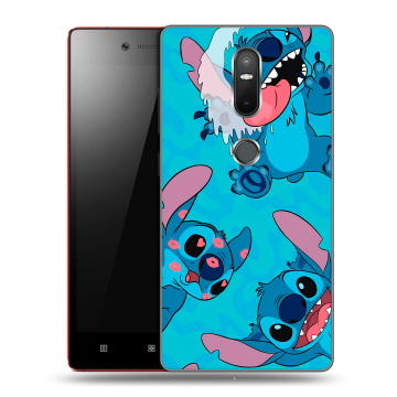 Силиконовый чехол на Lenovo Phab 2 Plus с принтом Лило и Стич