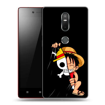 Силиконовый чехол на Lenovo Phab 2 Plus с принтом One Piece Ван Пис Силиконовый чехол на Lenovo Phab 2 Plus с принтом One Piece Ван Пис