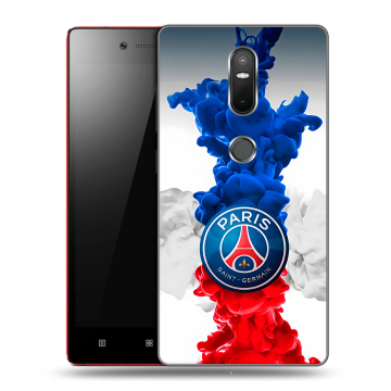 Силиконовый чехол на Lenovo Phab 2 Plus с принтом PSG ПСЖ Силиконовый чехол на Lenovo Phab 2 Plus с принтом PSG ПСЖ