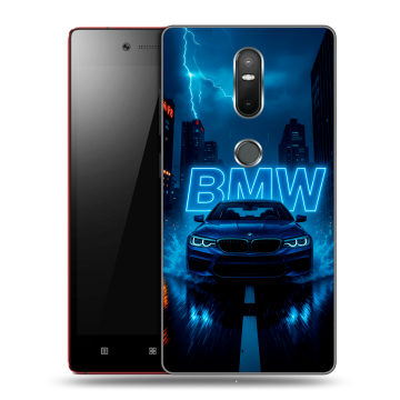 Силиконовый чехол на Lenovo Phab 2 Plus с принтом BMW БМВ Силиконовый чехол на Lenovo Phab 2 Plus с принтом BMW БМВ
