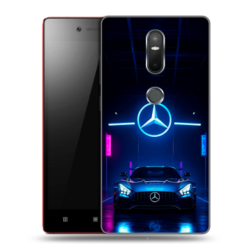 Силиконовый чехол на Lenovo Phab 2 Plus с принтом Mercedes Мерседес Силиконовый чехол на Lenovo Phab 2 Plus с принтом Mercedes Мерседес