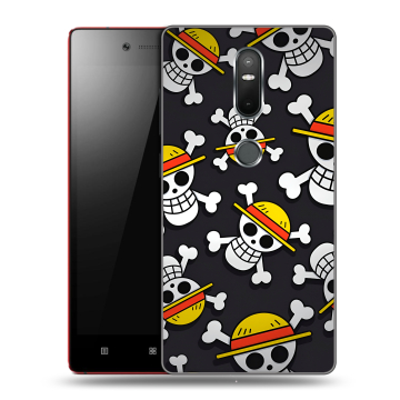Силиконовый чехол на Lenovo Phab 2 Plus с принтом One Piece Ван Пис Силиконовый чехол на Lenovo Phab 2 Plus с принтом One Piece Ван Пис
