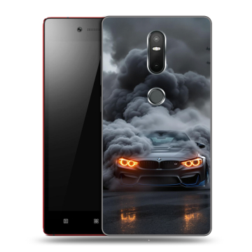 Силиконовый чехол на Lenovo Phab 2 Plus с принтом BMW БМВ