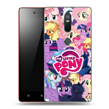 Силиконовый чехол на Lenovo Phab 2 Plus с принтом My little pony Дружба чудо Силиконовый чехол на Lenovo Phab 2 Plus с принтом My little pony Дружба чудо