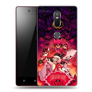 Силиконовый чехол на Lenovo Phab 2 Plus с принтом Hazbin Hotel Отель Хазбин Силиконовый чехол на Lenovo Phab 2 Plus с принтом Hazbin Hotel Отель Хазбин