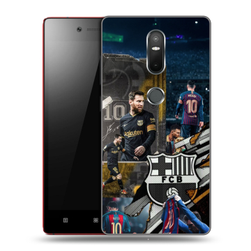 Силиконовый чехол на Lenovo Phab 2 Plus с принтом Messi Barcelona Силиконовый чехол на Lenovo Phab 2 Plus с принтом Messi Barcelona