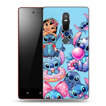 Силиконовый чехол на Lenovo Phab 2 Plus с принтом Лило и Стич