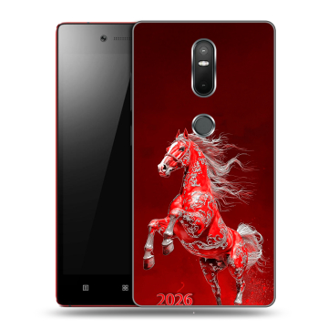Силиконовый чехол на Lenovo Phab 2 Plus с принтом Новый год Силиконовый чехол на Lenovo Phab 2 Plus с принтом Новый год