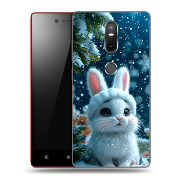 Силиконовый чехол на Lenovo Phab 2 Plus с принтом Новый год Силиконовый чехол на Lenovo Phab 2 Plus с принтом Новый год