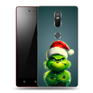 Силиконовый чехол на Lenovo Phab 2 Plus с принтом Новый год Силиконовый чехол на Lenovo Phab 2 Plus с принтом Новый год