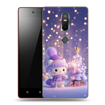 Силиконовый чехол на Lenovo Phab 2 Plus с принтом Новый год Силиконовый чехол на Lenovo Phab 2 Plus с принтом Новый год