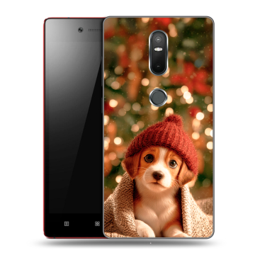 Силиконовый чехол на Lenovo Phab 2 Plus с принтом Новый год Силиконовый чехол на Lenovo Phab 2 Plus с принтом Новый год