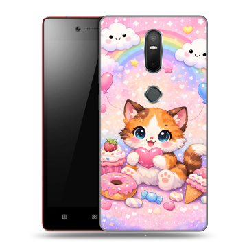 Силиконовый чехол на Lenovo Phab 2 Plus с принтом для девочек Силиконовый чехол на Lenovo Phab 2 Plus с принтом для девочек