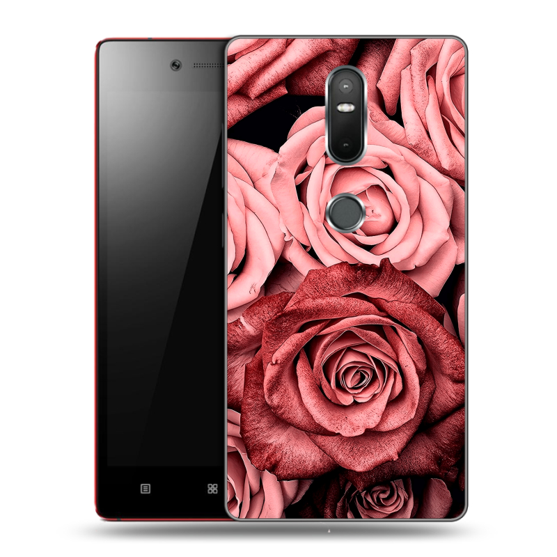 Пластиковый чехол на Lenovo Phab 2 Plus с принтом Цветы розы Пластиковый чехол на Lenovo Phab 2 Plus с принтом Цветы розы