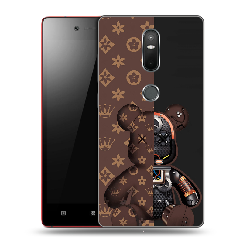 Силиконовый чехол на Lenovo Phab 2 Plus с принтом Луи робот Силиконовый чехол на Lenovo Phab 2 Plus с принтом Луи робот