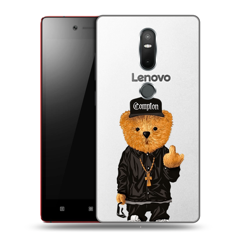 Пластиковый чехол на Lenovo Phab 2 Plus с принтом Плюшевый медведь Пластиковый чехол на Lenovo Phab 2 Plus с принтом Плюшевый медведь