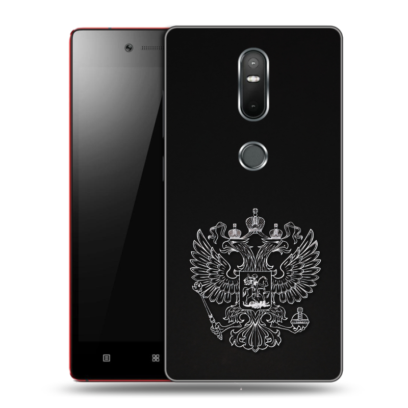 Силиконовый чехол на Lenovo Phab 2 Plus с принтом Герб России Силиконовый чехол на Lenovo Phab 2 Plus с принтом Герб России