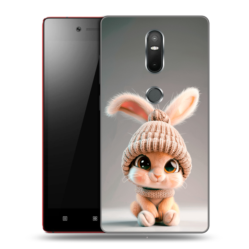Пластиковый чехол на Lenovo Phab 2 Plus с принтом Кролик Пластиковый чехол на Lenovo Phab 2 Plus с принтом Кролик