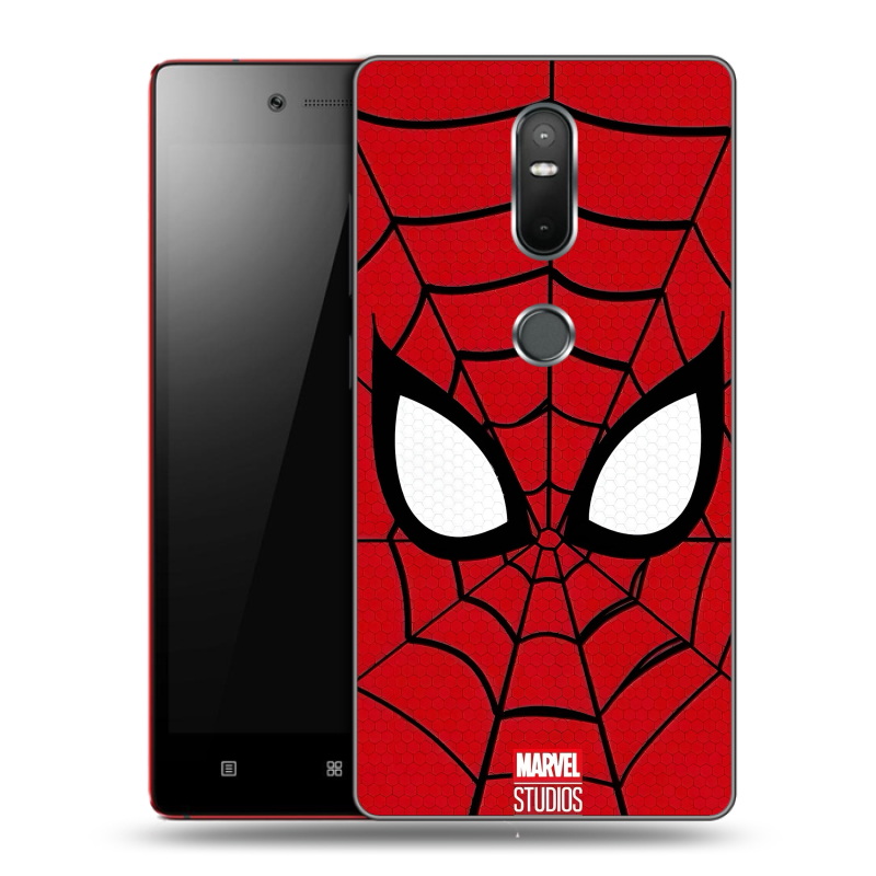 Силиконовый чехол на Lenovo Phab 2 Plus с принтом человек паук spiderman Силиконовый чехол на Lenovo Phab 2 Plus с принтом человек паук spiderman