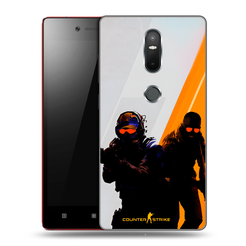Силиконовый чехол на Lenovo Phab 2 Plus с принтом Контер страйк Counter strike Силиконовый чехол на Lenovo Phab 2 Plus с принтом Контер страйк Counter strike