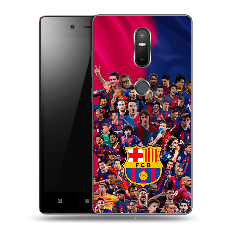 Силиконовый чехол на Lenovo Phab 2 Plus с принтом Барселона Barcelona Силиконовый чехол на Lenovo Phab 2 Plus с принтом Барселона Barcelona