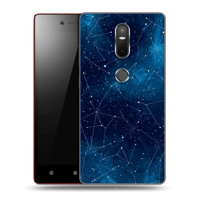 Силиконовый чехол на Lenovo Phab 2 Plus с принтом Космос звезды Силиконовый чехол на Lenovo Phab 2 Plus с принтом Космос звезды