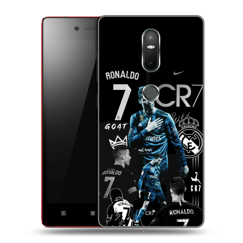Силиконовый чехол на Lenovo Phab 2 Plus с принтом Реал Роналдо Силиконовый чехол на Lenovo Phab 2 Plus с принтом Реал Роналдо