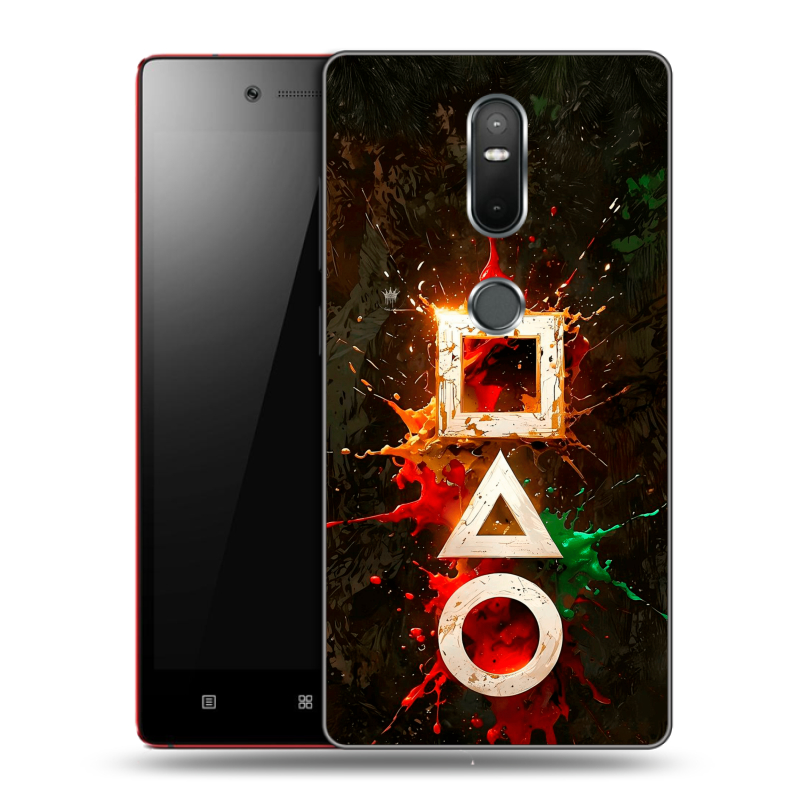 Силиконовый чехол на Lenovo Phab 2 Plus с принтом Squid Game Игра кальмара Силиконовый чехол на Lenovo Phab 2 Plus с принтом Squid Game Игра кальмара