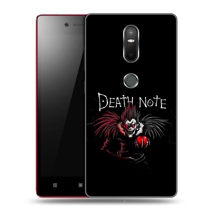Пластиковый чехол на Lenovo Phab 2 Plus с принтом Death note Тетрадь смерти Пластиковый чехол на Lenovo Phab 2 Plus с принтом Death note Тетрадь смерти