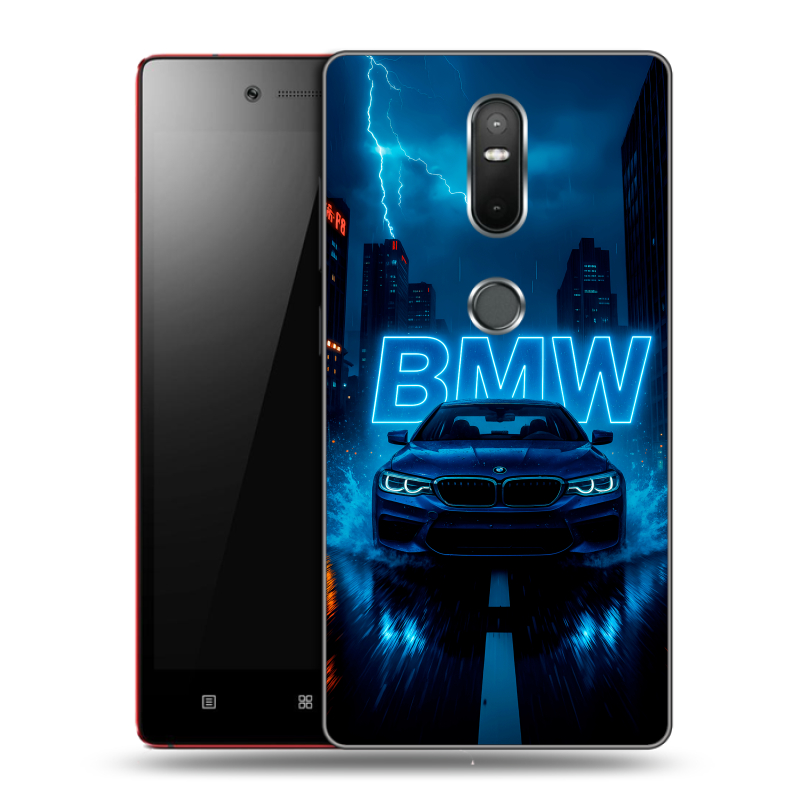 Пластиковый чехол на Lenovo Phab 2 Plus с принтом BMW БМВ Пластиковый чехол на Lenovo Phab 2 Plus с принтом BMW БМВ
